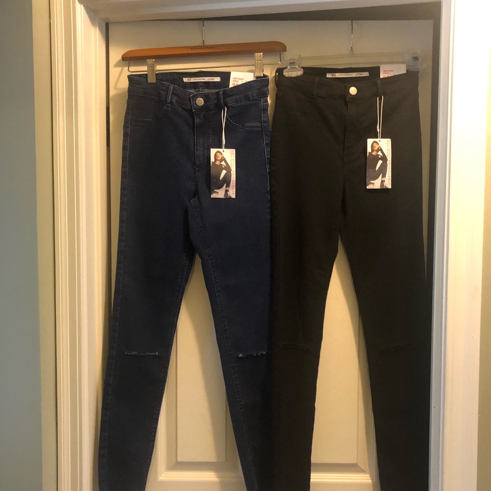 Zara jeans, new 2 pair size 4